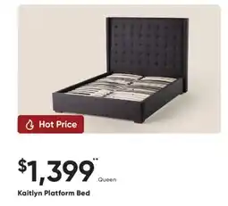 Dormez Vous Kaitlyn Platform Bed offer