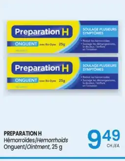 Uniprix PREPARATION H Hémorroïdes/Hemorrhoids Onguent/Ointment offer