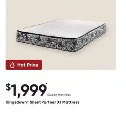 Dormez Vous Kingsdown Silent Partner X1 Mattress offer