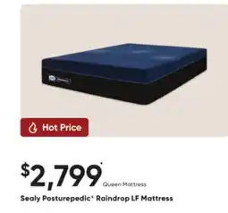 Dormez Vous Sealy Posturepedic Raindrop LF Mattress offer