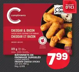Marché Bonichoix COMPLIMENTS FROZEN CHEESE STICKS offer