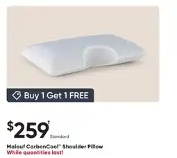 Dormez Vous Malouf CarbonCool Shoulder Pillow offer
