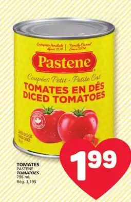 Marché Bonichoix PASTENE TOMATOES offer