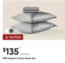 Dormez Vous PÜR Organic Cotton Sheet Set offer
