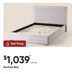 Dormez Vous Renfrew Bed offer