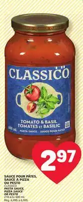 Marché Bonichoix CLASSICO PASTA SAUCE, PIZZA SAUCE OR PESTO offer