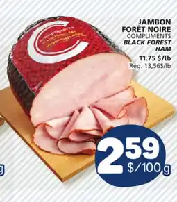 Marché Bonichoix COMPLIMENTS BLACK FOREST HAM offer