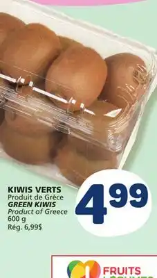 Marché Bonichoix GREEN KIWIS offer