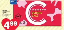 Marché Bonichoix COMPLIMENTS BUTTER offer