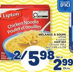 Marché Bonichoix LIPTON SOUP MIX offer
