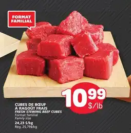 Marché Bonichoix FRESH STEWING BEEF CUBES offer