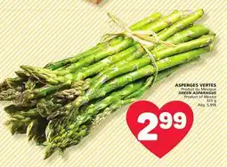Marché Bonichoix GREEN ASPARAGUS offer