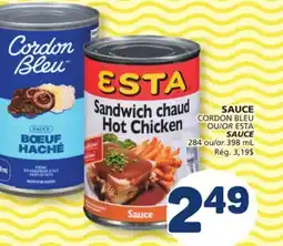 Marché Bonichoix CORDON BLEU OR ESTA SAUCE offer