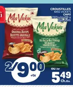 Marché Bonichoix MISS VICKIE'S CHIPS offer