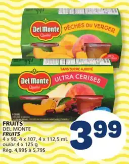 Marché Bonichoix DEL MONTE FRUITS offer