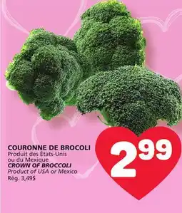 Marché Bonichoix CROWN OF BROCCOLI offer