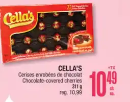 Jean Coutu CELLA'S Chocolate-covered cherries offer