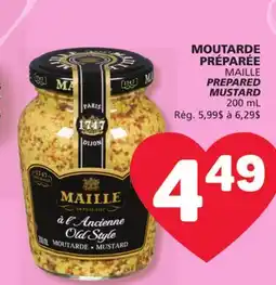 Marché Bonichoix MOUTARDE PRÉPARÉE MAILLE offer