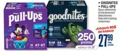 Jean Coutu GOODNITES • PULL-UPS Selected training underwear offer