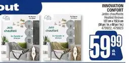 Jean Coutu INNOVATION CONFORT Heated throws offer