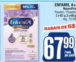 Jean Coutu ENFAMIL A+ NeuroPro Powder offer
