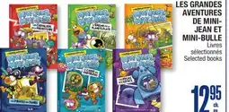 Jean Coutu DE MINI-JEAN ET MINI-BULLE Selected books offer