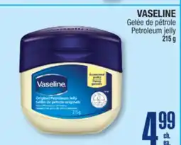 Jean Coutu VASELINE Petroleum jelly offer