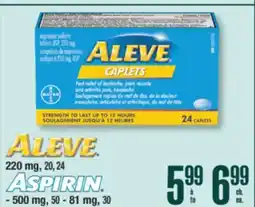 Jean Coutu ALEVE offer