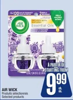 Jean Coutu AIR WICK Selected products offer