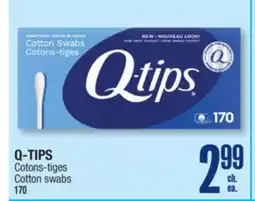 Jean Coutu Q-TIPS Cotton swabs offer