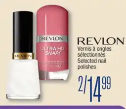 Jean Coutu REVLON Selected nail polishes offer