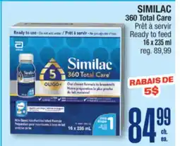 Jean Coutu SIMILAC 360 Total Care Ready to feed offer