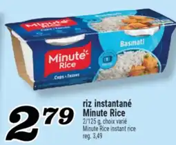 Marché Richelieu RIZ INSTANTANÉ MINUTE RICE | MINUTE RICE INSTANT RICE offer