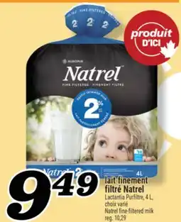 Marché Richelieu LAIT FINEMENT FILTRÉ NATREL | NATREL FINE-FILTERED MILK offer