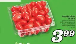 Marché Richelieu TOMATES RAISINS DE SERRE | HOTHOUSE GRAPE TOMATOES offer