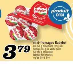 Marché Richelieu MINI-FROMAGES BABYBEL | MINI BABYBEL MINI CHEESES offer