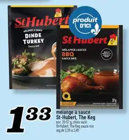Marché Richelieu MÉLANGE À SAUCE ST‑HUBERT, THE KEG | ST-HUBERT, THE KEG SAUCE MIX offer