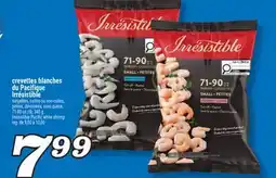 Marché Richelieu Crevettes blanches du Pacifique Irrésistible | Irrésistible Pacific white shrimp offer