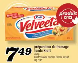 Marché Richelieu Préparation de fromage fondu Kraft | Kraft Velveeta process cheese spread offer