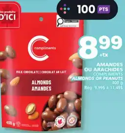 Marches Tradition COMPLIMENTS ALMONDS OR PEANUTS offer