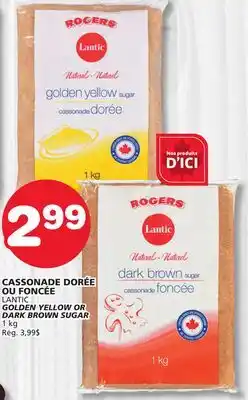 Marches Tradition LANTIC GOLDEN YELLOW OR DARK BROWN SUGAR offer