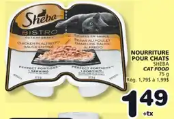 Marches Tradition SHEBA CAT FOOD offer