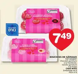 Marches Tradition CAKE BITES offer