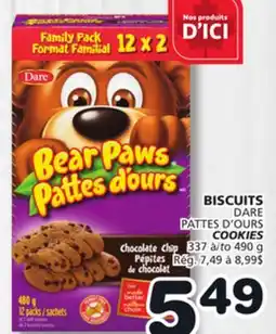 Marches Tradition DARE PATTES D'OURS COOKIES offer