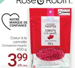 Proxim ROSE & ROBIN Cinnamon hearts offer