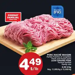 Marches Tradition LEAN GROUND PORK offer