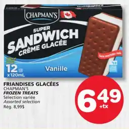 Marches Tradition CHAPMAN'S FROZEN TREATS offer