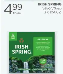 Proxim IRISH SPRING Soap offer