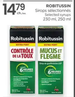 Proxim ROBITUSSIN Selected syrups offer