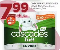 Proxim CASCADES TUFF ENVIRO Paper towels offer